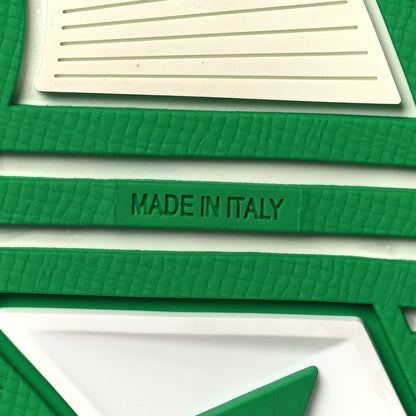 Louis Vuitton Monogram Denim Mens LV Trainer Sneakers 8 Green 7 of 9