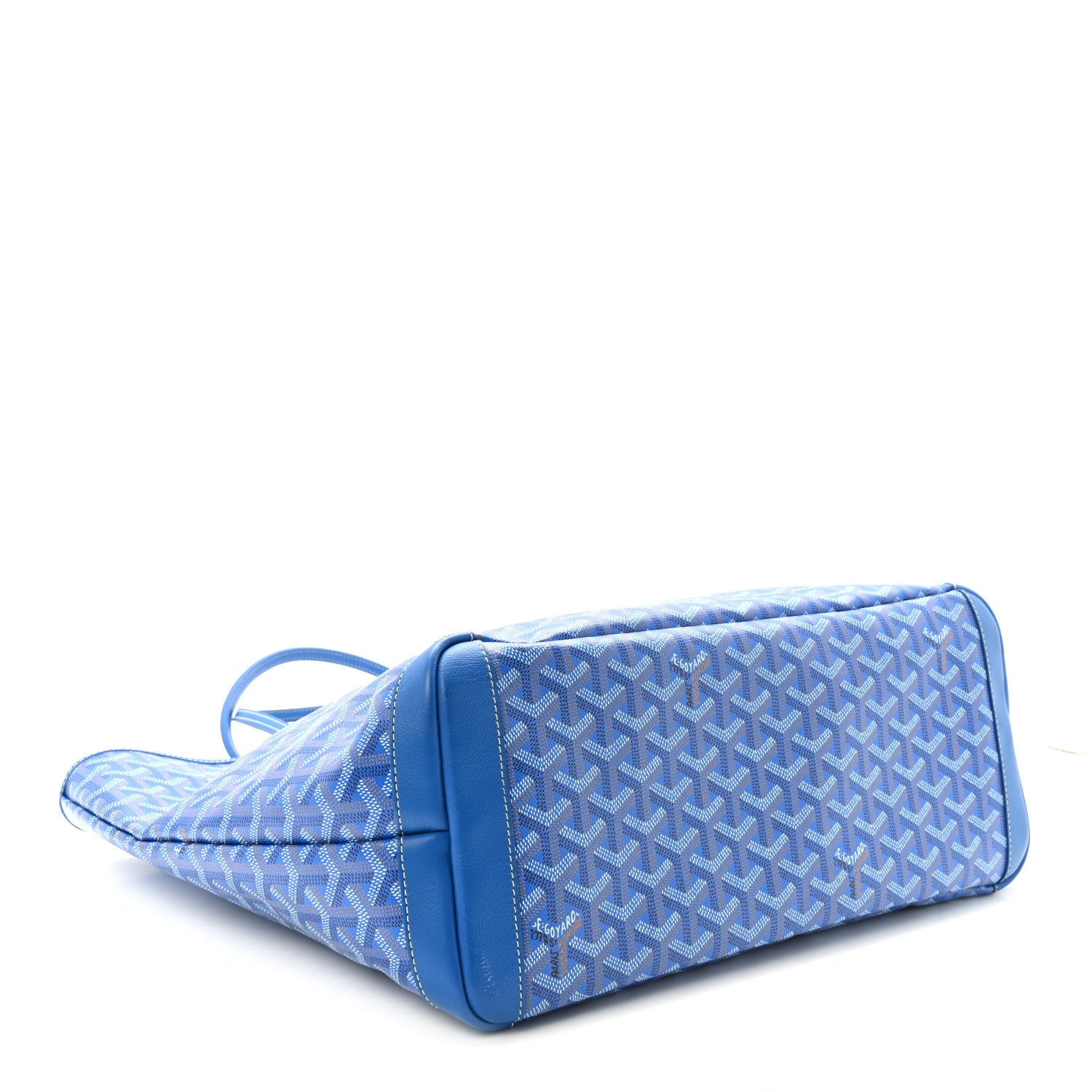 Goyard Goyardine Artois  MM Blue 4 of 10