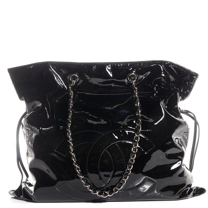 Chanel Patent Bonbons Shopper Tote Black 1 of 7