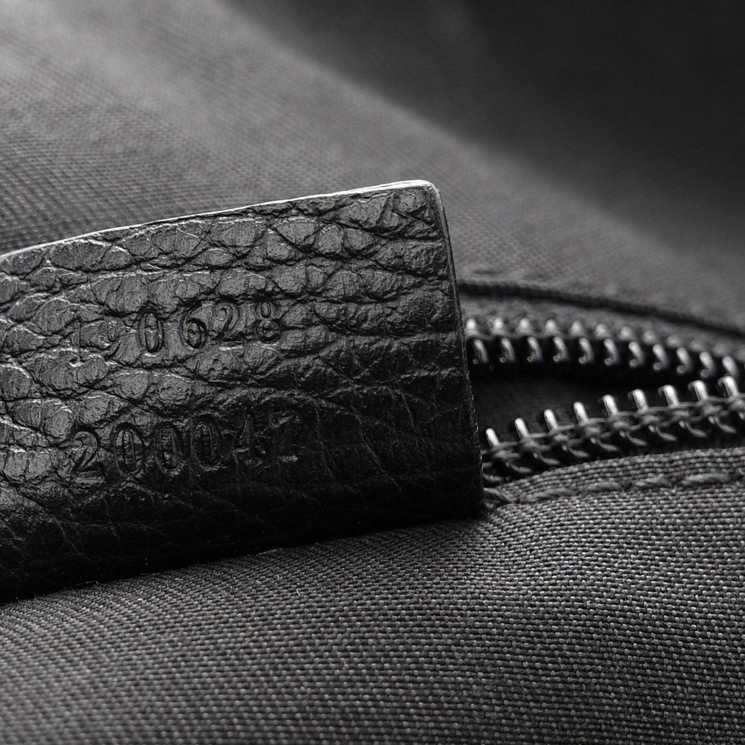 Gucci Denim Monogram Flat Messenger Bag  Black 8 of 13