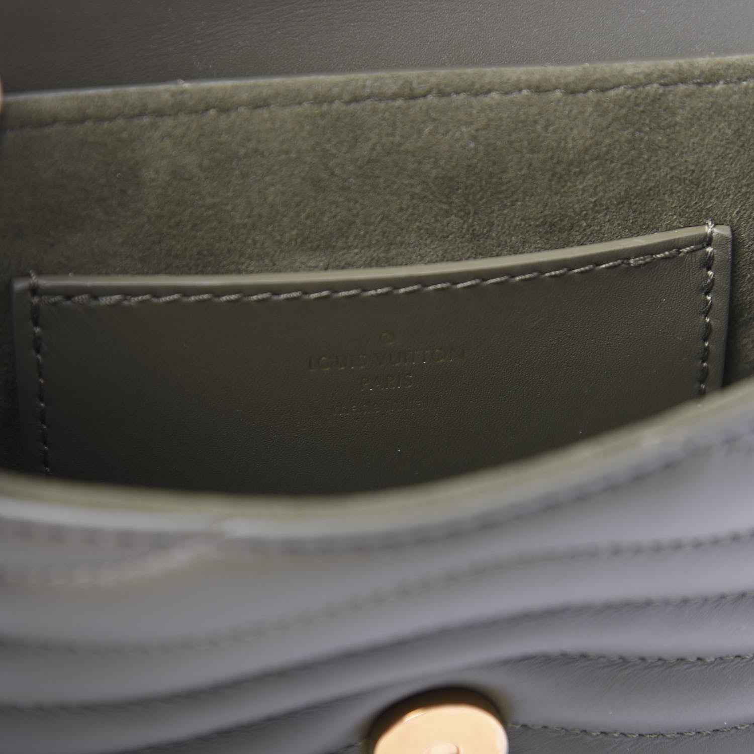 Louis Vuitton Calfskin New Wave Multi Pochette Kaki 9 of 11