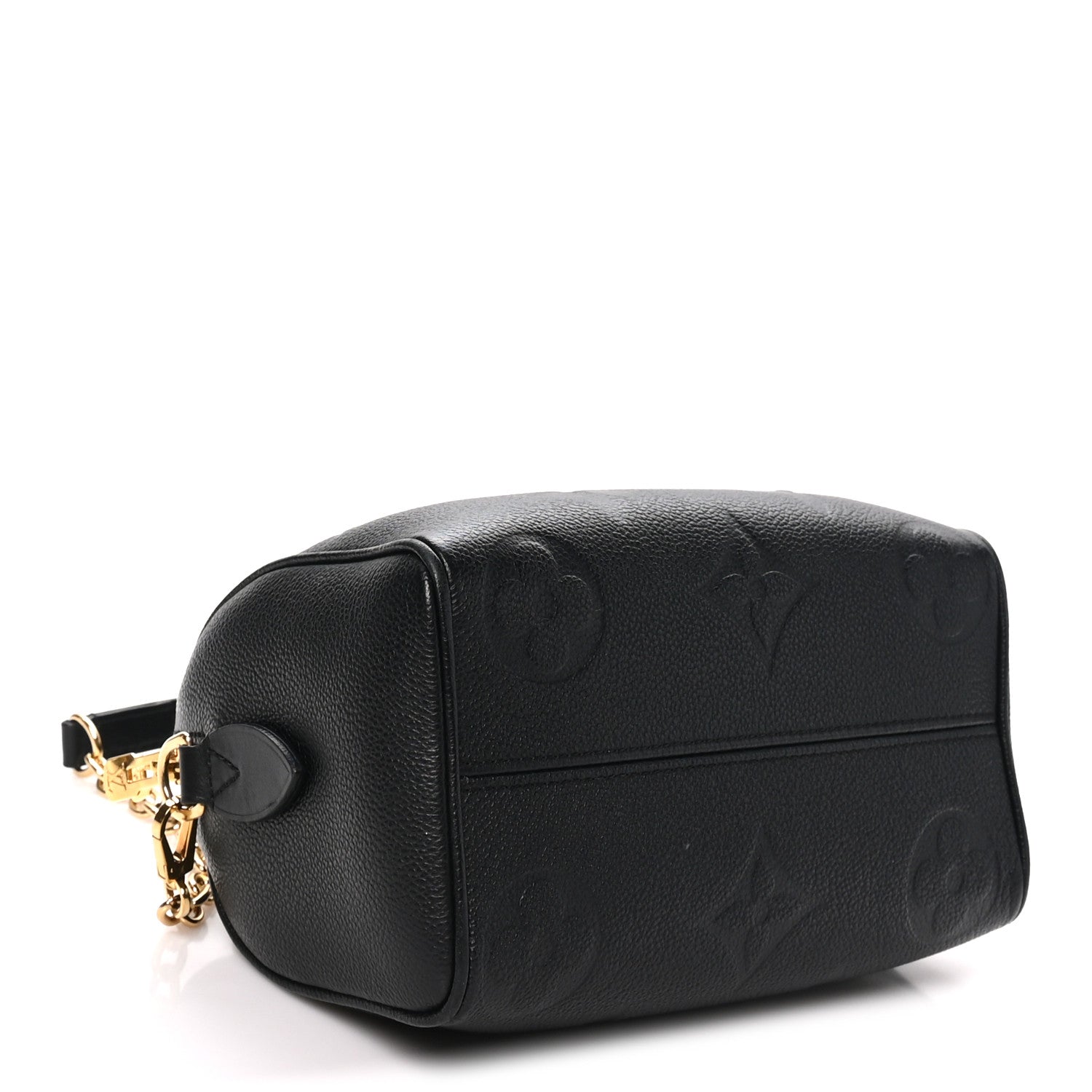 Louis Vuitton Empreinte Monogram Giant Speedy Bandouliere 20 Black 3 of 8