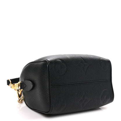 Louis Vuitton Empreinte Monogram Giant Speedy Bandouliere 20 Black 3 of 8