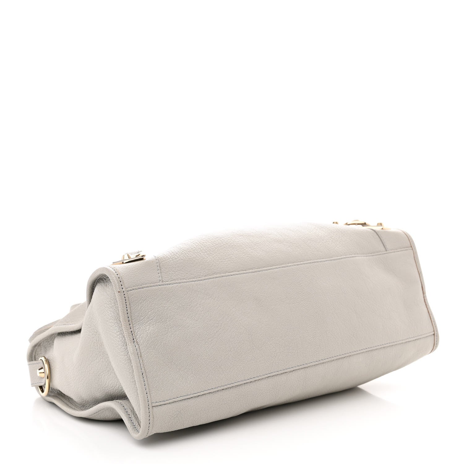 Balenciaga Chevre Gold Metallic Edge Hardware City Gris Glace 4 of 10