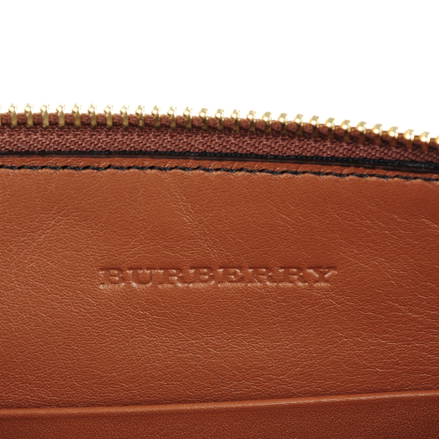 House Check Derby Peyton Crossbody Clutch Bag Tan