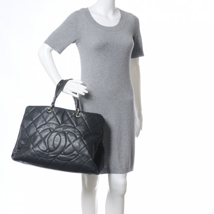 Chanel Caviar Quilted XL Tote Black 2 of 7