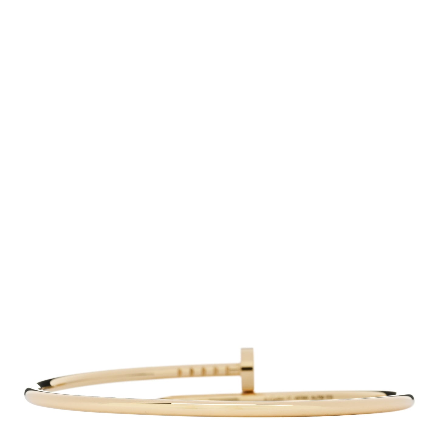18K Yellow Gold Small Juste Un Clou Bracelet 17