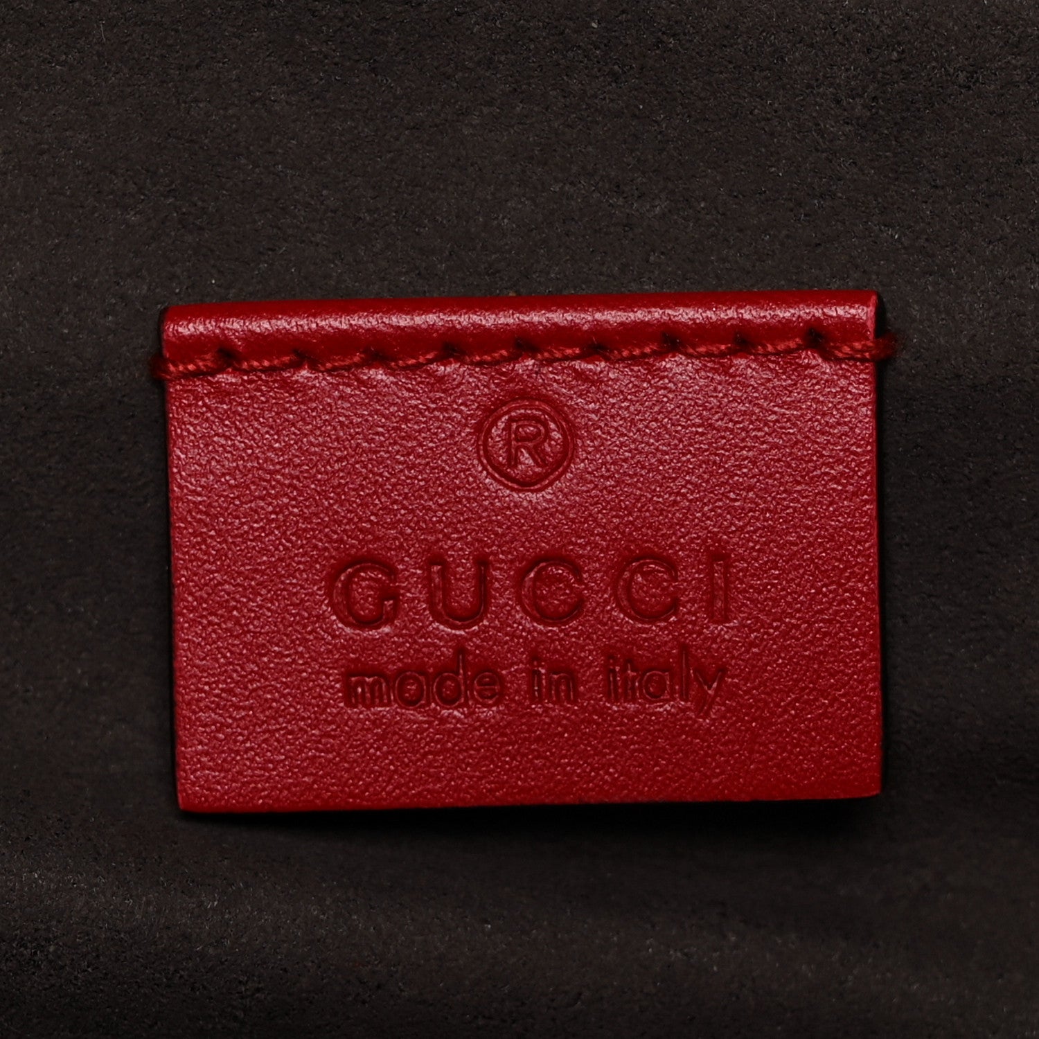 Gucci Guccissima Signature Day Backpack Hibiscus Red 6 of 9