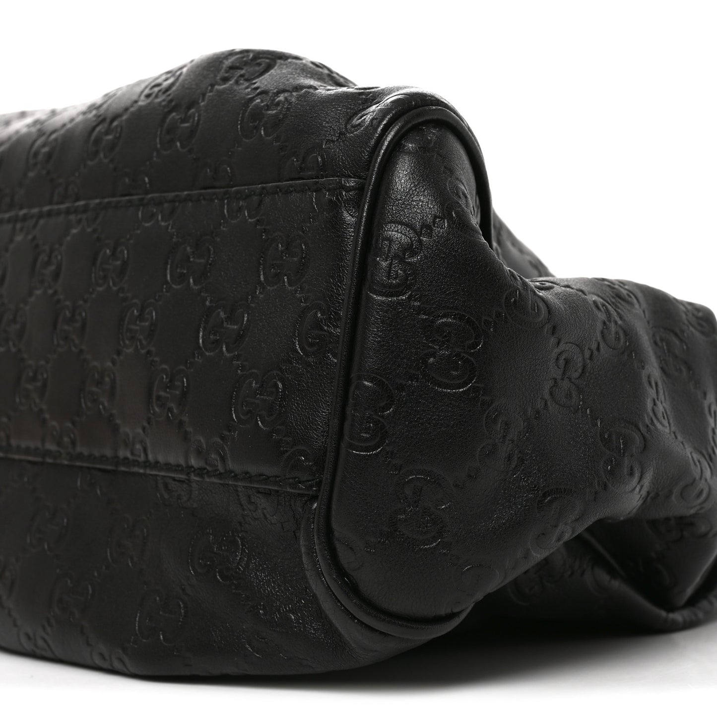 Guccissima Medium Sukey Tote Black