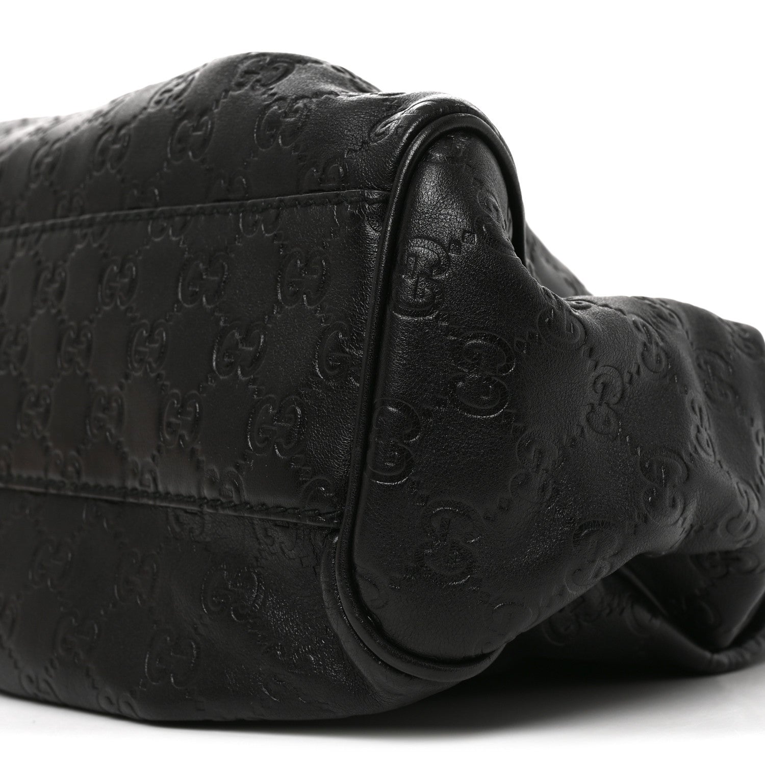 Gucci Guccissima Medium Sukey Tote Black 10 of 10