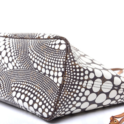 Louis Vuitton Monogram Kusama Waves Neverfull MM White 8 of 8