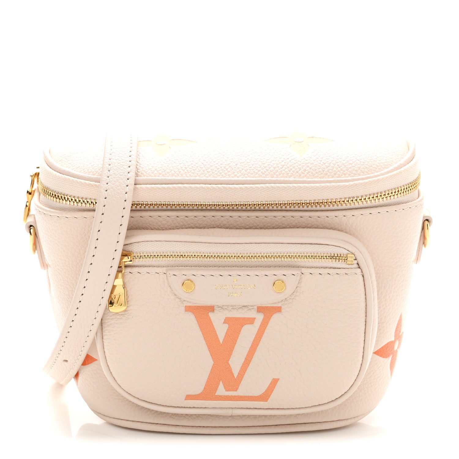 Louis Vuitton Empreinte Monogram Giant Mini By The Pool Bumbag  Cream Saffron 1 of 9
