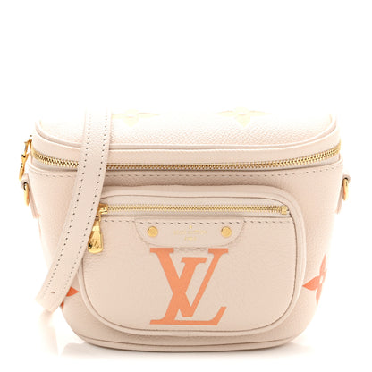 Louis Vuitton Empreinte Monogram Giant Mini By The Pool Bumbag  Cream Saffron 1 of 9