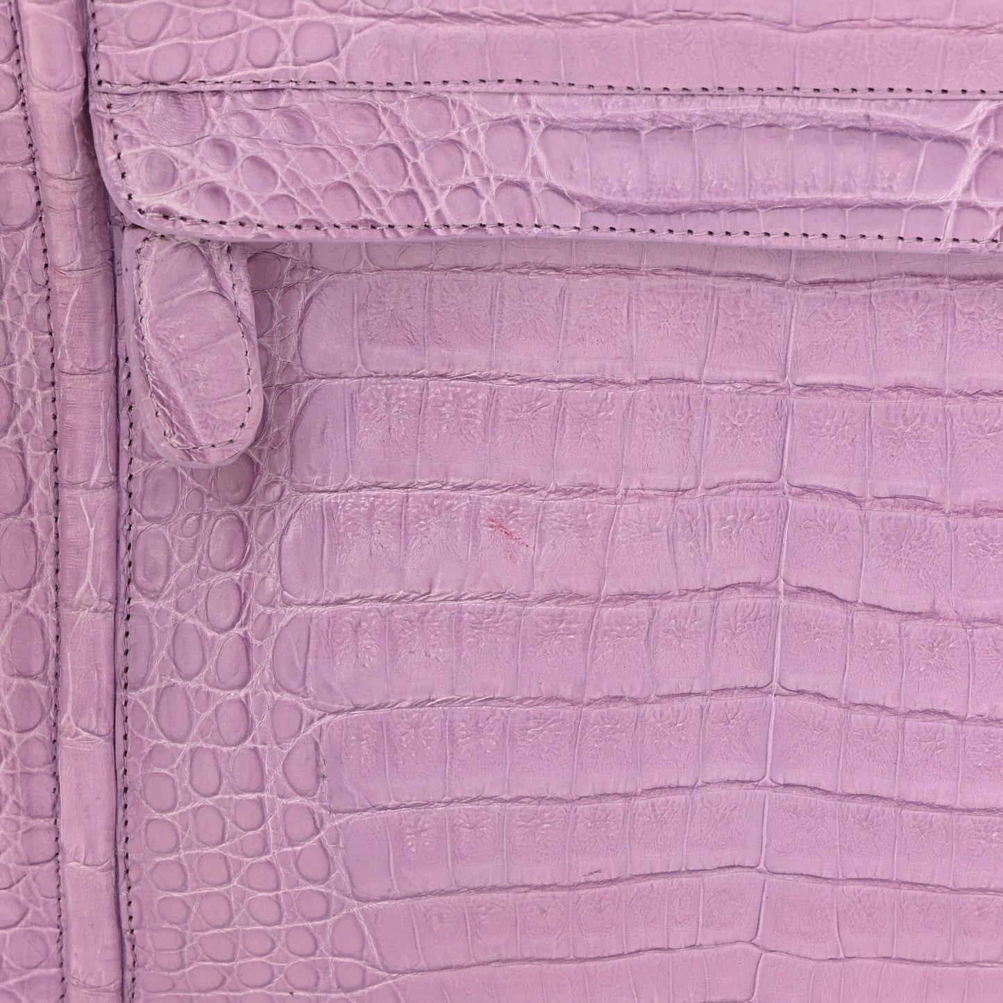 Crocodile Tote Light Purple