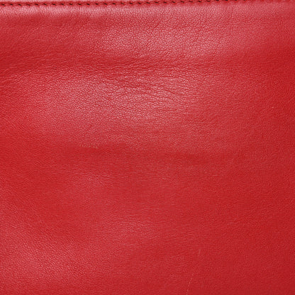 Celine Lambskin Small Trio Crossbody Bag Red 16 of 18