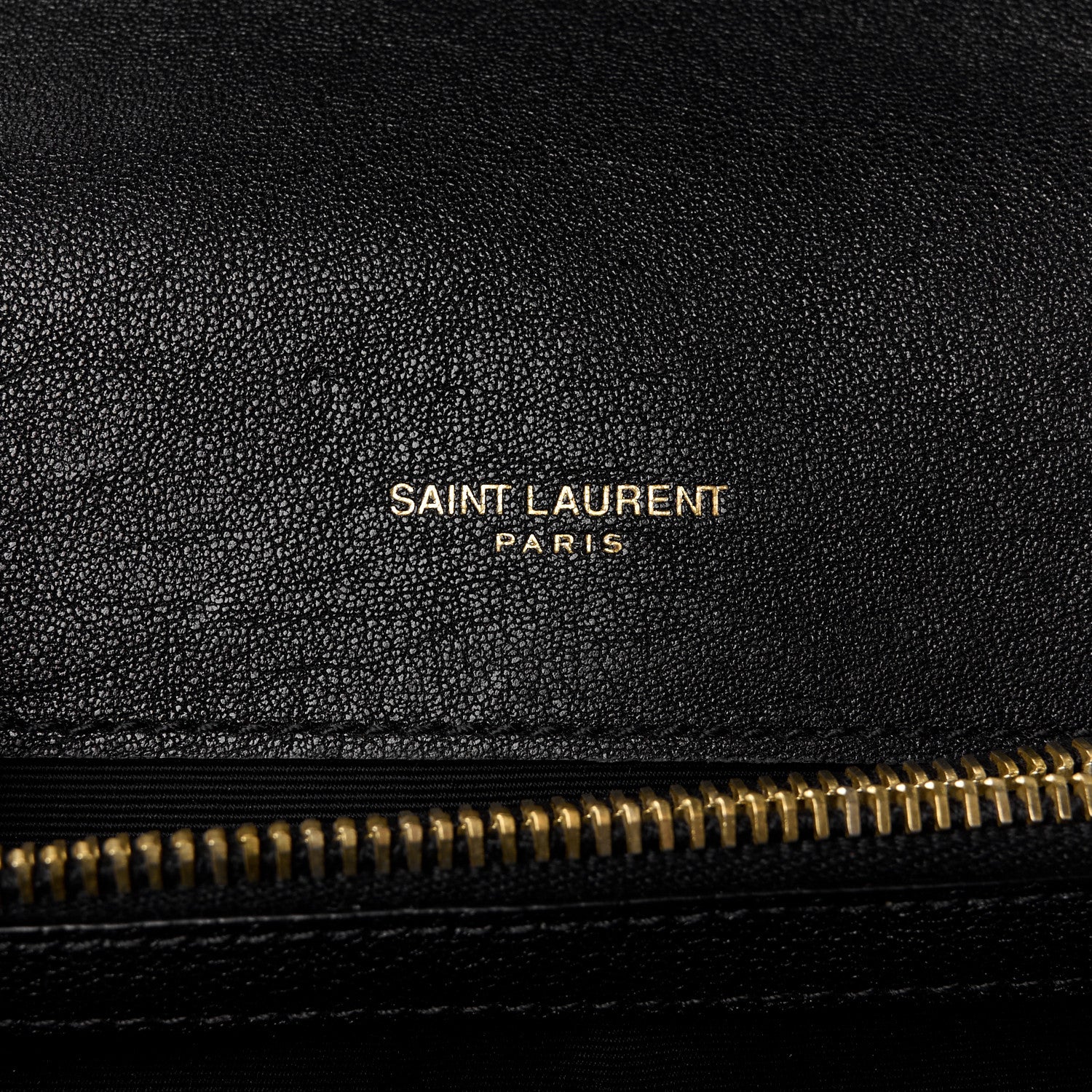 Saint Laurent Sheepskin Matelasse Chevron Monogram Medium College Bag Black 6 of 11