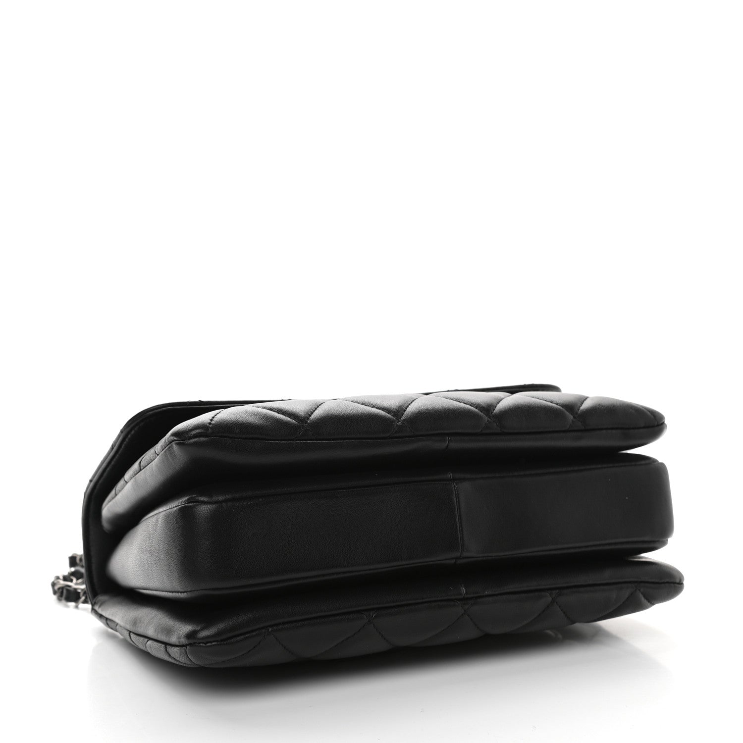 Chanel Lambskin Quilted Small Trendy CC Dual Handle Flap Bag Black 3 of 8