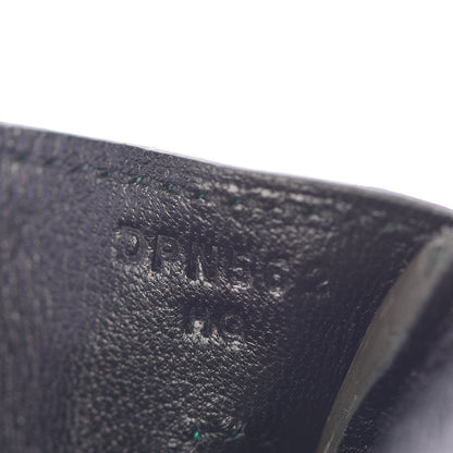 Hermes Shiny Niloticus Crocodile Horseshoe Birkin 30 Vert Emeraude Black 14 of 38