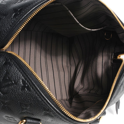 Louis Vuitton Empreinte Speedy Bandouliere 30 Black 6 of 8