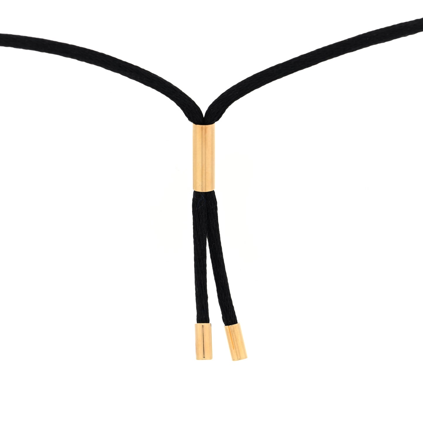 18K Pink Yellow White Gold Trinity Cord Necklace