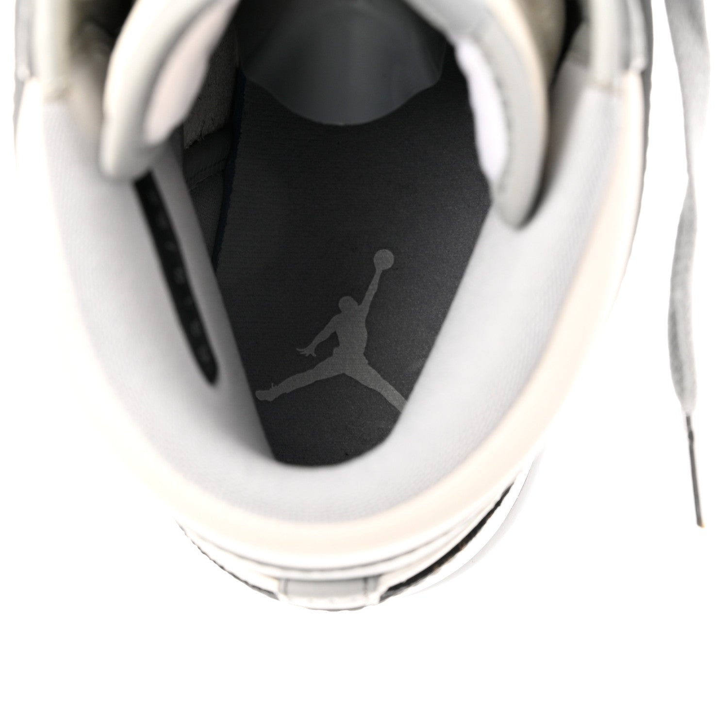 Christian Dior X NIKE AIR JORDAN Calfskin Mens Oblique High Sneakers 41 Beige White 4 of 11
