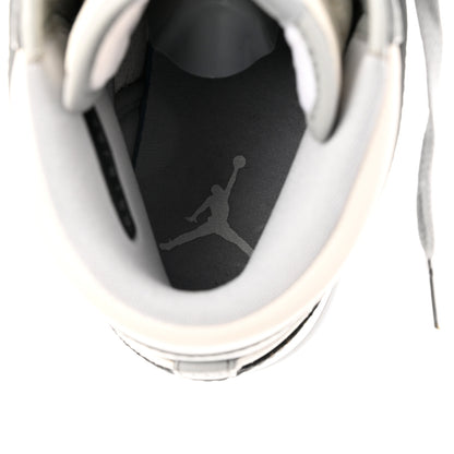 Christian Dior X NIKE AIR JORDAN Calfskin Mens Oblique High Sneakers 41 Beige White 4 of 11