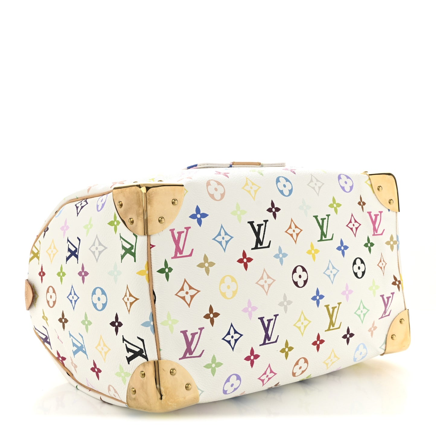 Monogram Multicolor Speedy 30 White