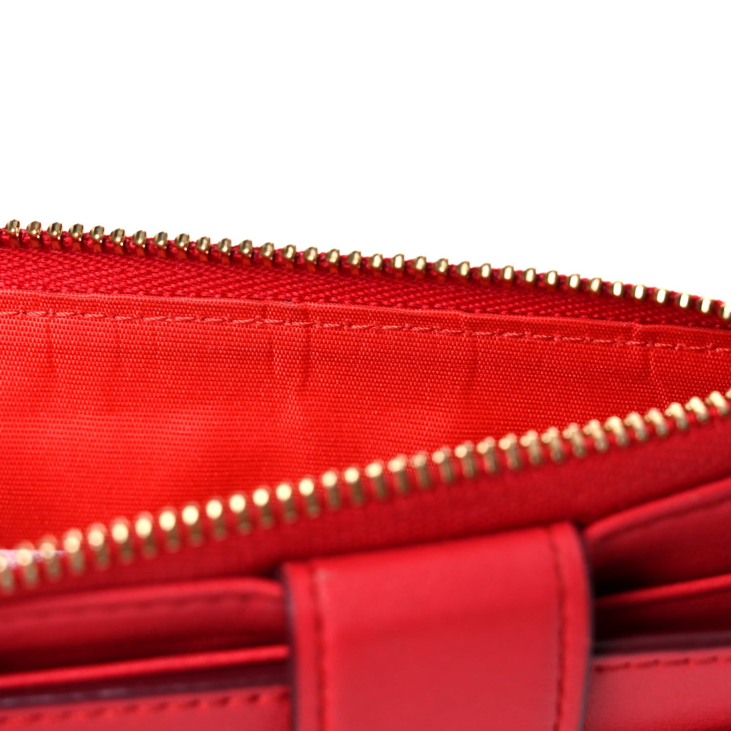 Visetos Patricia Card Case Cognac Red