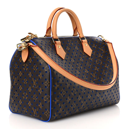Louis Vuitton Monogram Perforated Speedy 30 Fuchsia 4 of 11