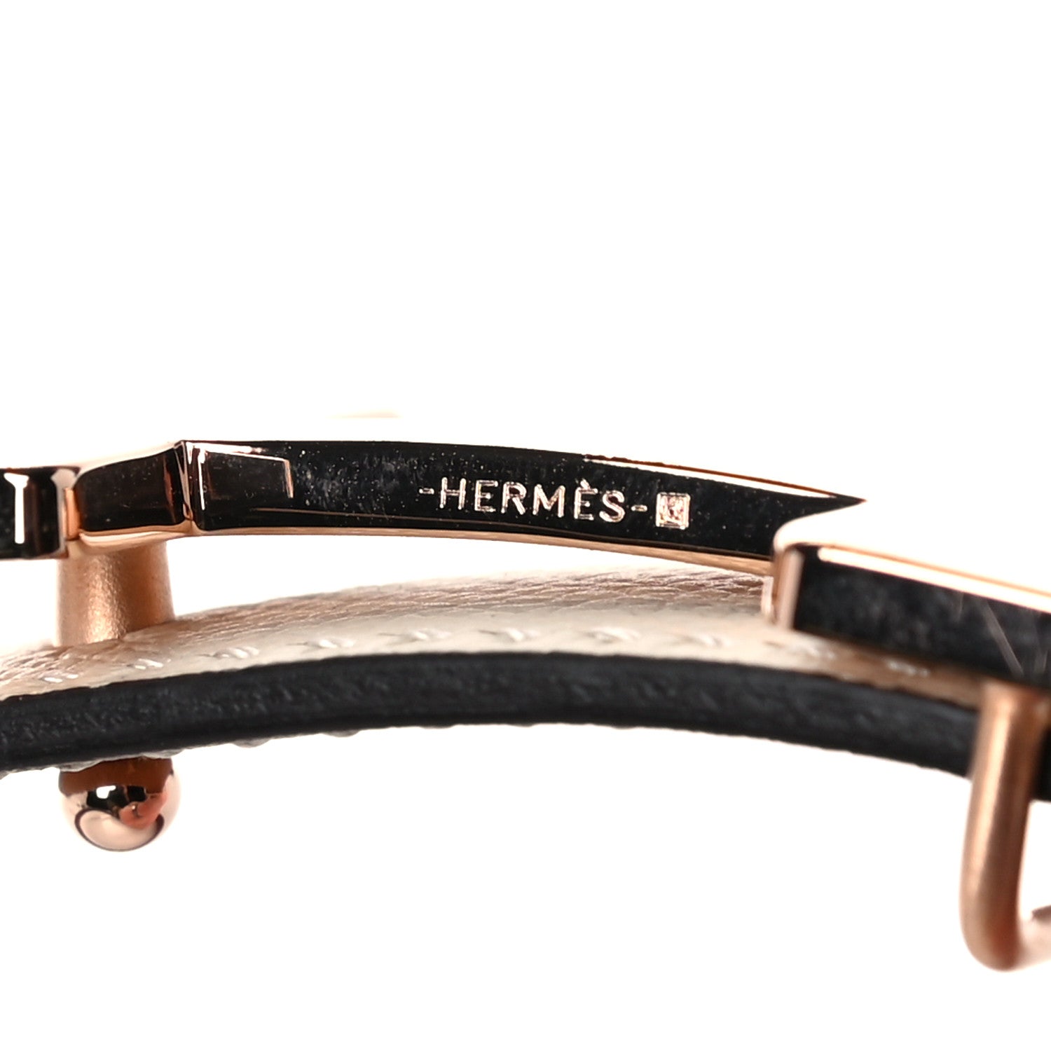 Hermes Swift Epsom 32mm Constance H Belt 85 Gold Craie 5 of 6