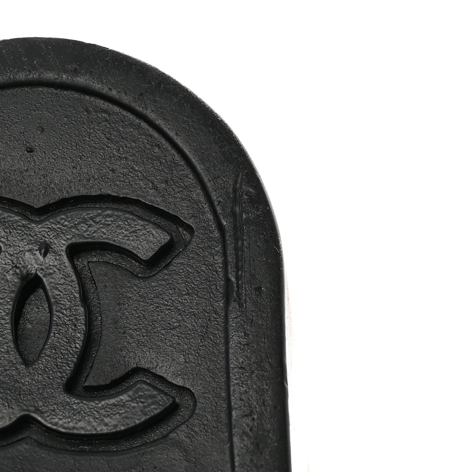 Chanel Rubber Camellia Rain Boots 38 Black 12 of 14
