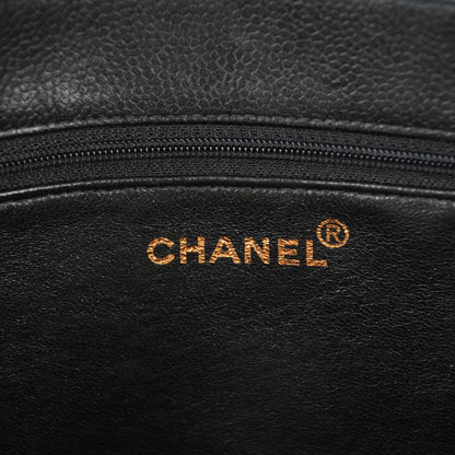 Chanel Caviar CC Shopper Tote Black 6 of 8
