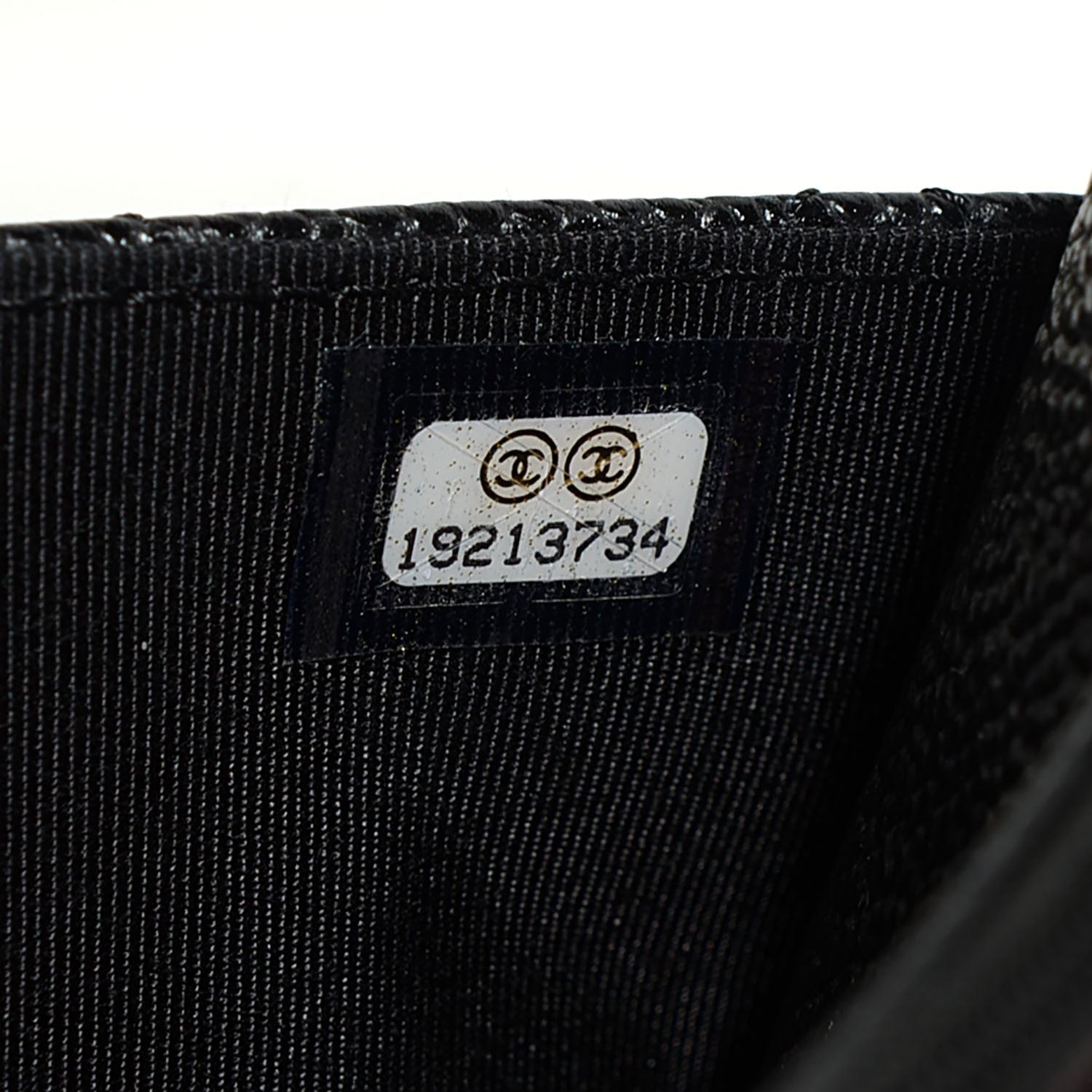 Chanel Caviar Quilted Wallet On Chain WOC Black 9 of 9