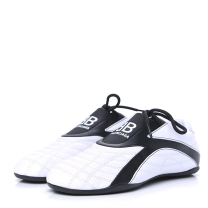 Balenciaga Polyurethane Womens Zen Sneakers 36 White Black 3 of 8