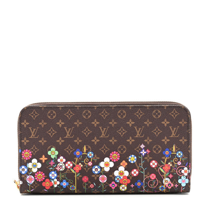 Louis Vuitton LV X TM Monogram Flowers Zippy Wallet 1 of 7