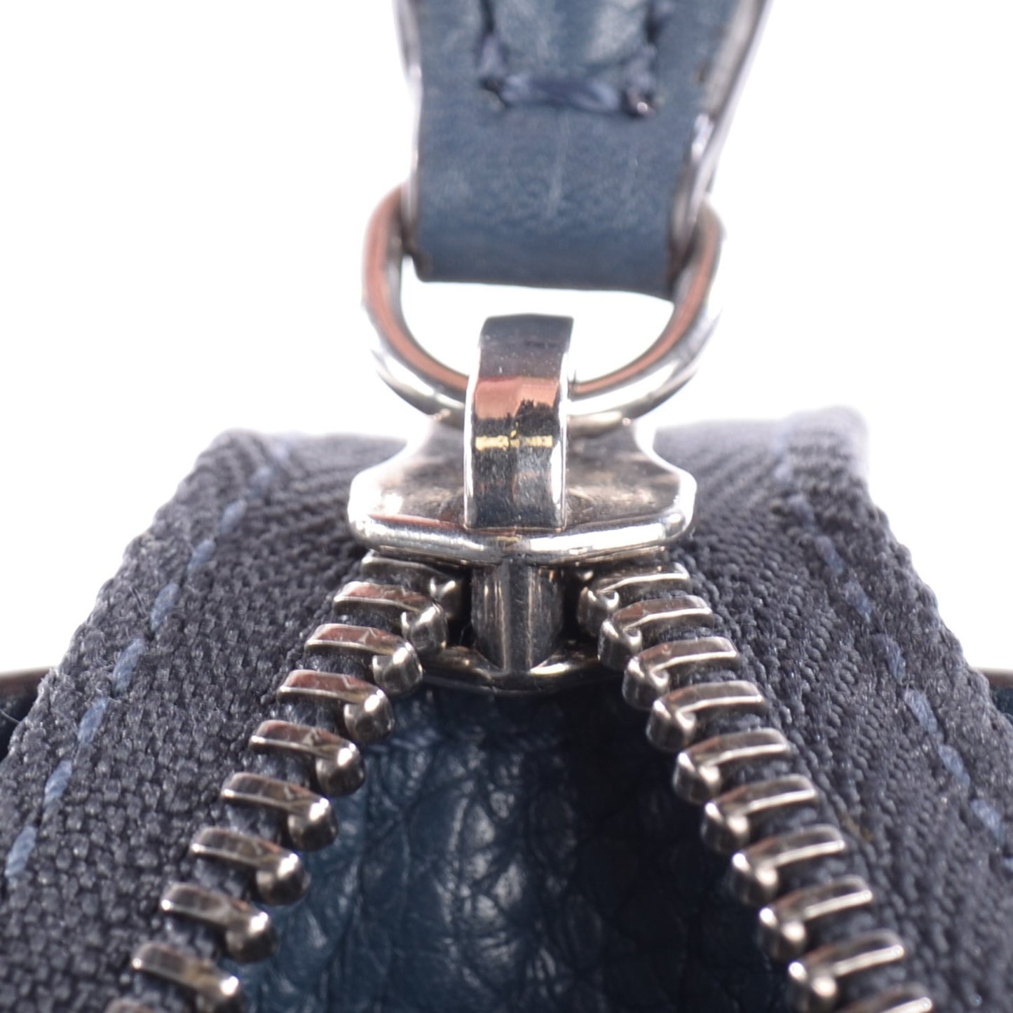 Drummed Calfskin Nano Luggage Orage