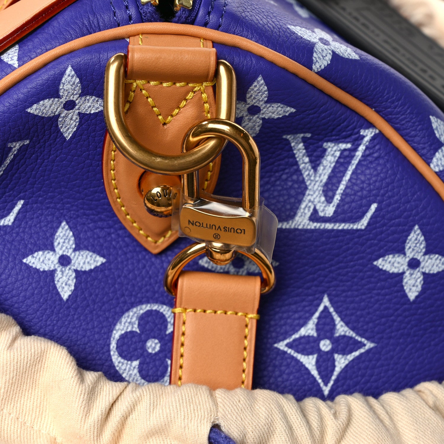 Louis Vuitton Calfskin Monogram Speedy P9 Bandouliere 40 Amethyst
