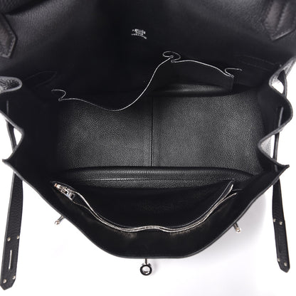 Hermes Taurillon Clemence Jypsiere 34 Black 5 of 7