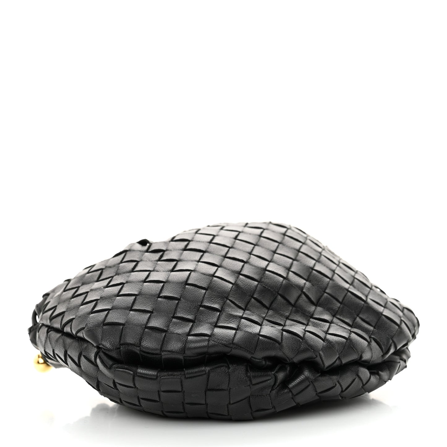 Nappa Intrecciato Mini Bulb Black
