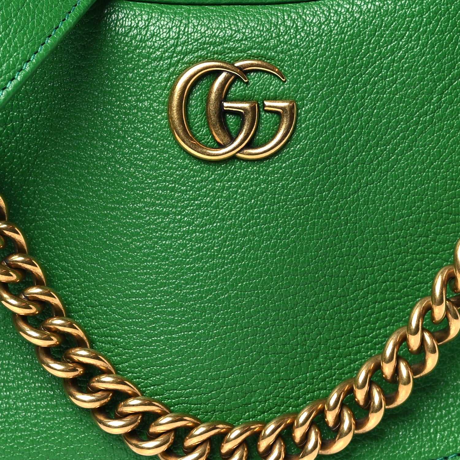 Gucci Goatskin Small Aphrodite Shoulder Bag New Shamarock 8 of 10
