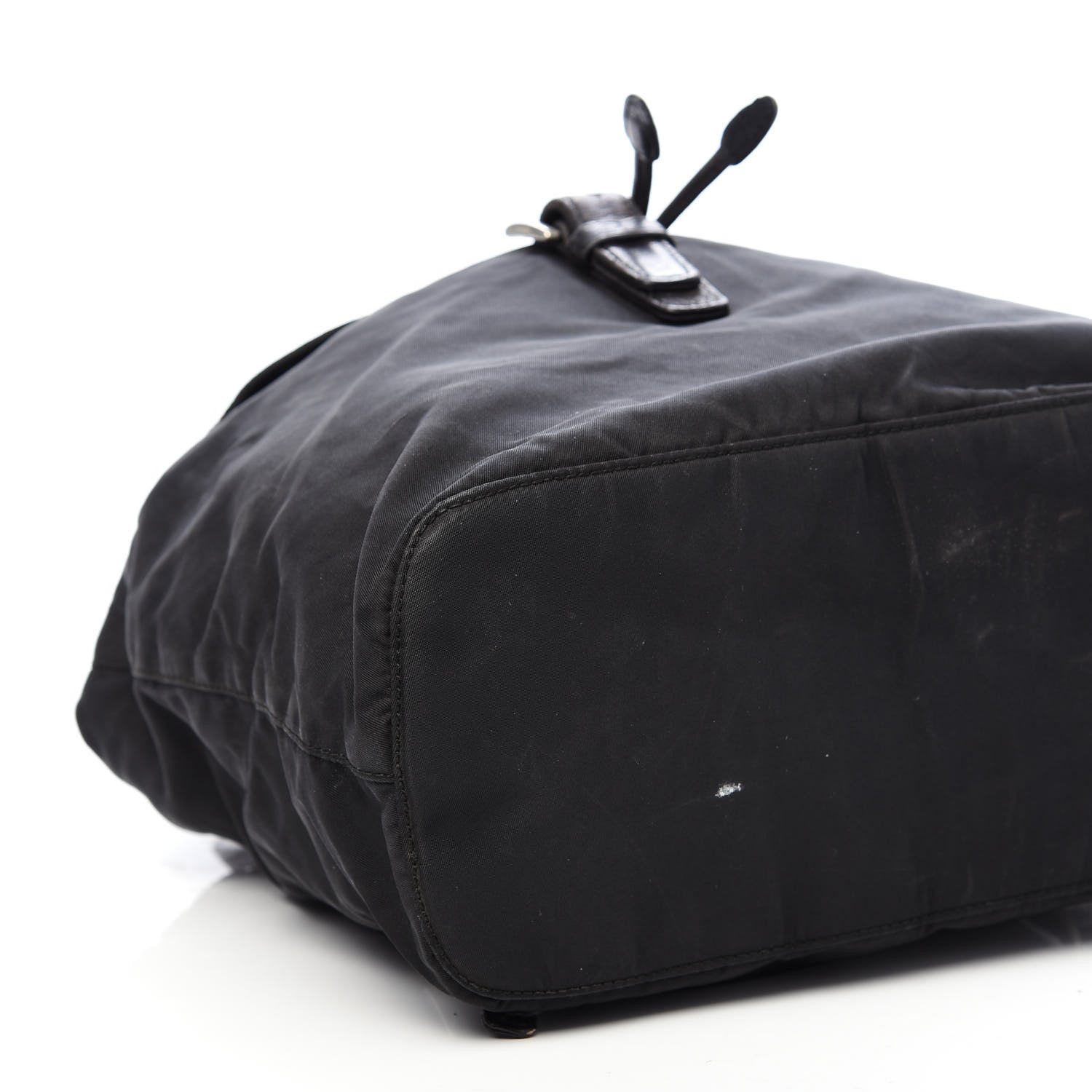 Prada Tessuto Nylon Vela Chain Backpack Black 5 of 9