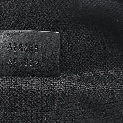 Gucci GG Supreme Monogram Web Belt Bag Black Grey 7 of 10