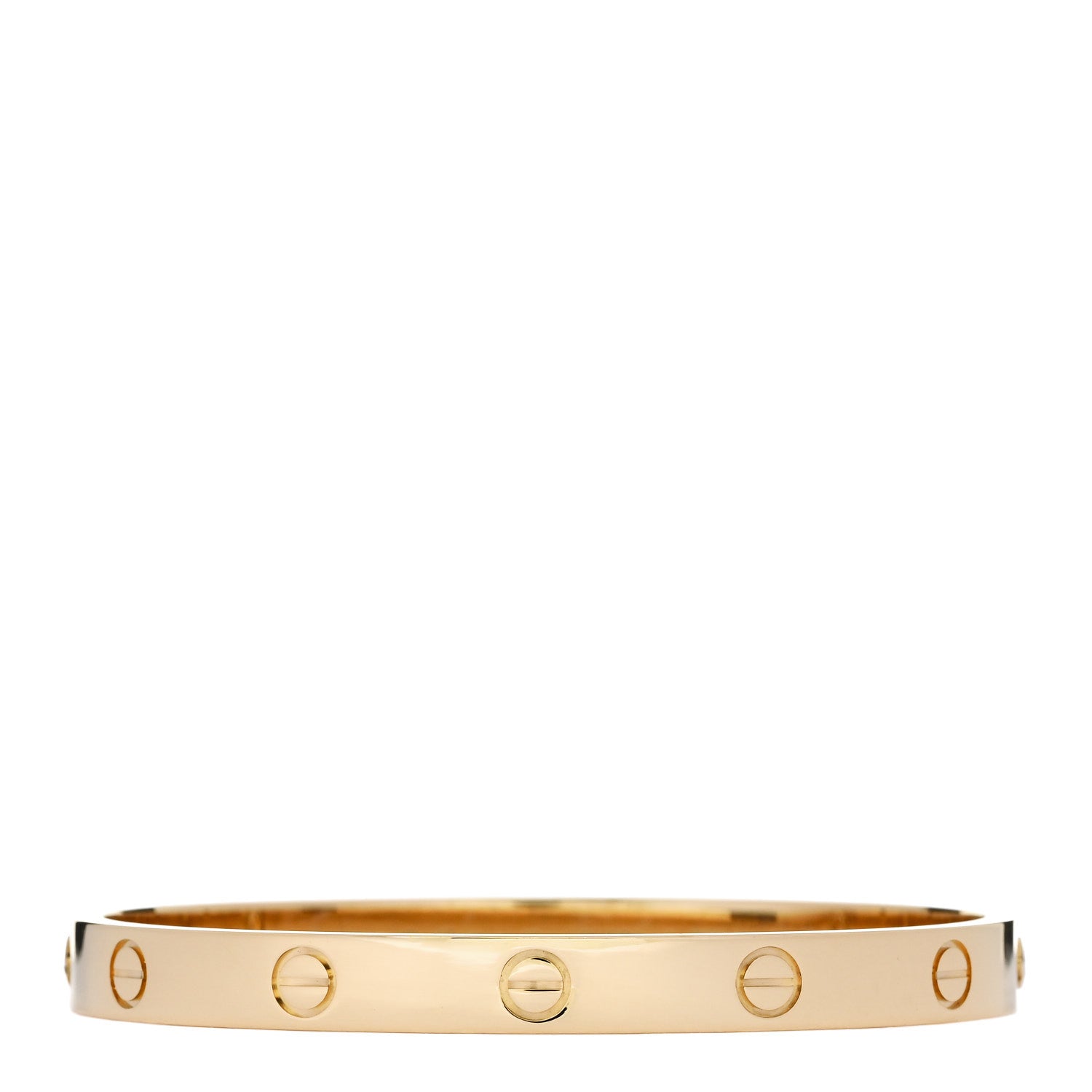 Cartier 18K Yellow Gold LOVE Bracelet 17 1 of 9