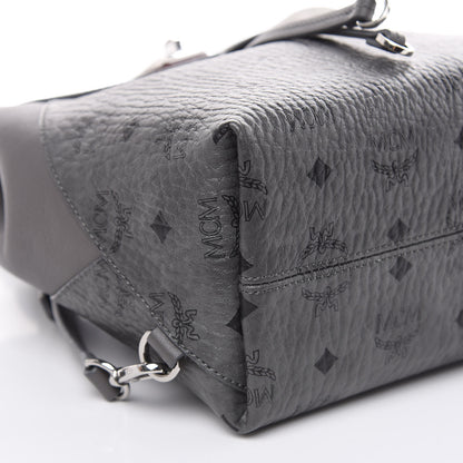 MCM Visetos Small Essential Backpack Grey 7 of 11