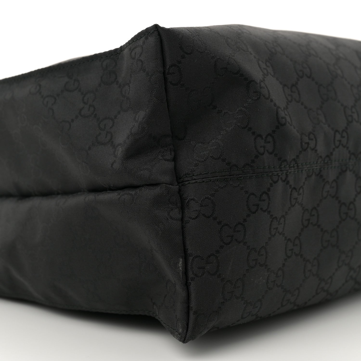 Gucci Nylon Monogram Vertical Tote Black 9 of 11