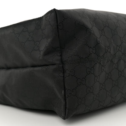Gucci Nylon Monogram Vertical Tote Black 9 of 11