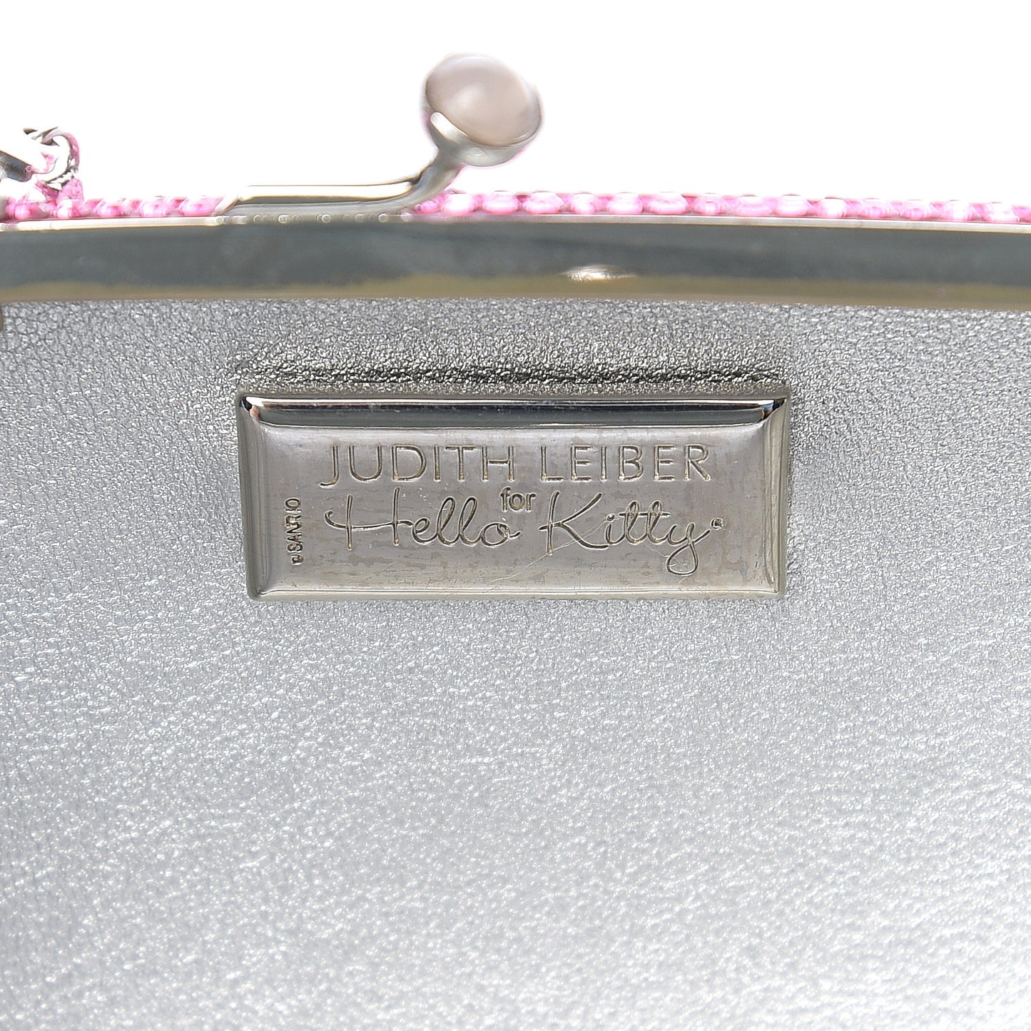 Swarovski Crystal Kelly Kitty Minaudiere Clutch