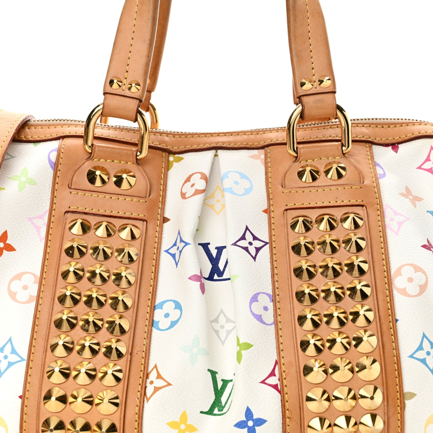 Monogram Multicolor Courtney MM White