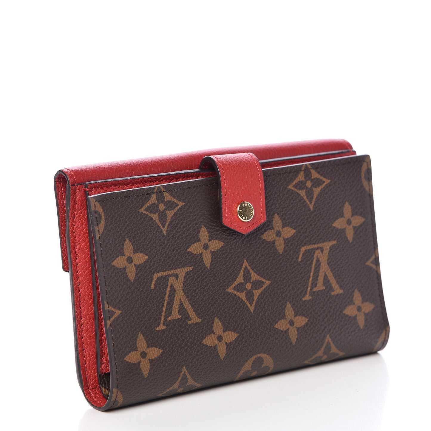 Monogram Pallas Compact Wallet Cherry