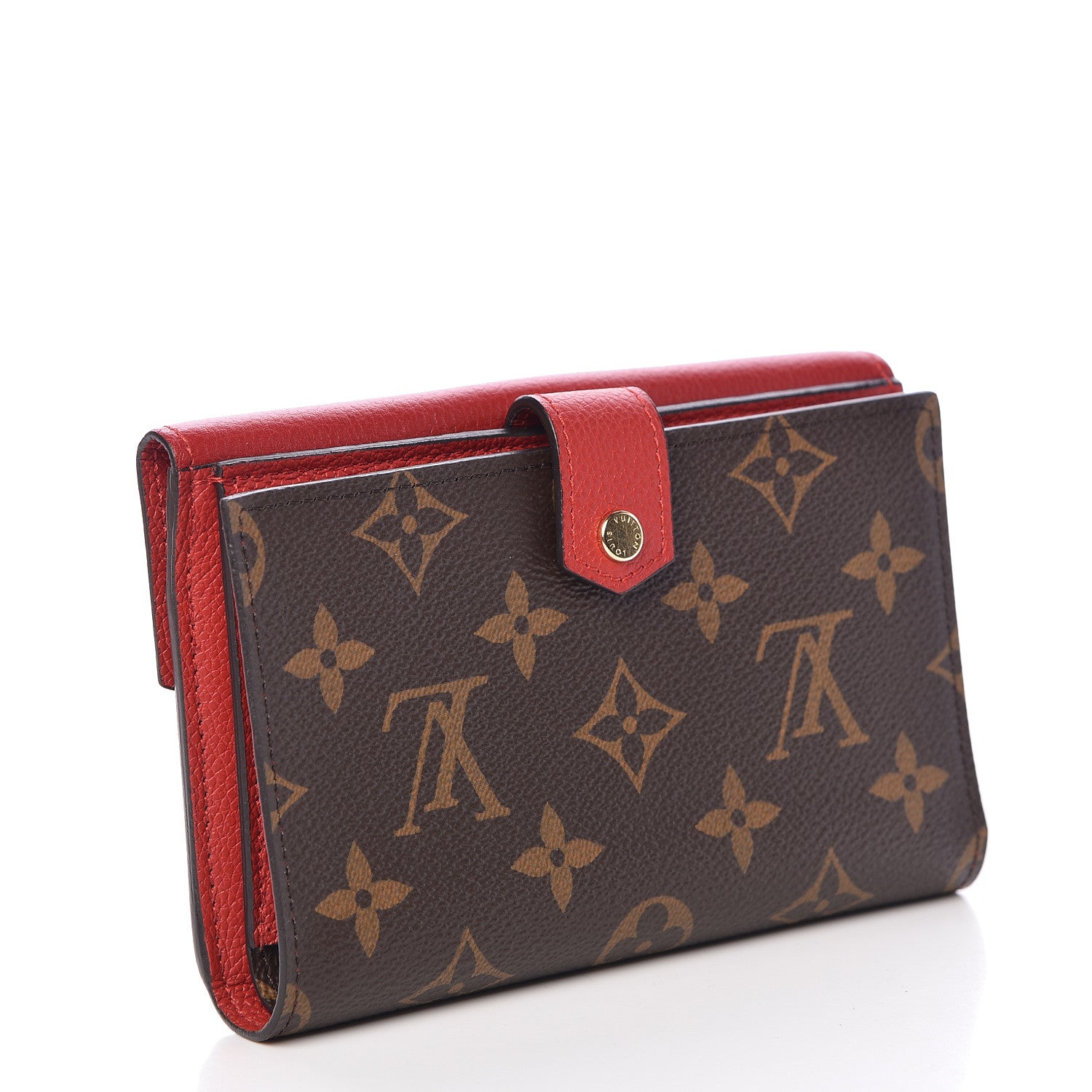 Louis Vuitton Monogram Pallas Compact Wallet Cherry 3 of 9